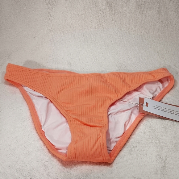 Small Pilyq Basic Full Bellini Orange Bikini Swim Bottoms BLN-203F - Picture 1 of 5